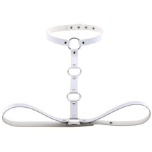 Load image into Gallery viewer, New Fshion Leather Harness Sexy Chest Sculpting Body Waist Belt Punk Gothic Sexy Bra BODY Bondage PU Leather Waist Belts - UK Fashion Market
