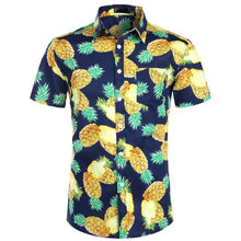 Load image into Gallery viewer, Hawaiian Shirts Mens Tropical Pink Floral Beach Shirt Summer Short Sleeve Vacation Clothing Casual Hawaii Shirt Men USA Size XXL - UK Fashion Market
