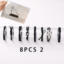 Load image into Gallery viewer, 8/12/16/20/25Pcs New Women Girls Basic Knot Pearls Elastic Hair Bands Scrunchies Ponytail Holder Headbands Hair Accessories Set - UK Fashion Market
