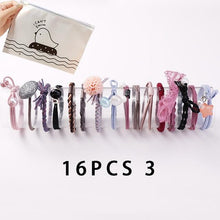 Load image into Gallery viewer, 8/12/16/20/25Pcs New Women Girls Basic Knot Pearls Elastic Hair Bands Scrunchies Ponytail Holder Headbands Hair Accessories Set - UK Fashion Market
