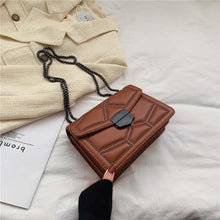 Load image into Gallery viewer, Rivet Chain Small Crossbody Bags For Women 2020 Shoulder Messenger Bag Lady Luxury Handbags - UK Fashion Market
