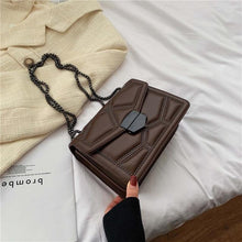 Load image into Gallery viewer, Rivet Chain Small Crossbody Bags For Women 2020 Shoulder Messenger Bag Lady Luxury Handbags - UK Fashion Market
