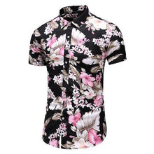Load image into Gallery viewer, Casuals Shirt Men Summer New Arrival Personality Printed Short Sleeve Shirts Mens Fashion Big Size Business Office Shirt 6XL 7XL - UK Fashion Market
