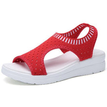 Load image into Gallery viewer, Women Sandals 2019 New Female Shoes Woman Summer Wedge Comfortable Sandals Ladies Slip-on Flat Sandals Women Sandalias - UK Fashion Market
