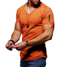 Load image into Gallery viewer, 2020 new men's V-neck T-shirt - UK Fashion Market
