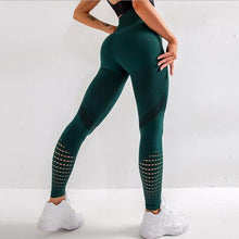 Load image into Gallery viewer, High Waist Fitness Gym Leggings - UK Fashion Market
