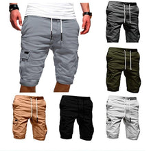 Load image into Gallery viewer, Cargo Shorts Men Summer Multi-pocket Boardshorts Breathable Male Casual Shorts Comfortable Fitness Mens Short Pants Bodybuilding - UK Fashion Market
