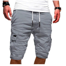 Load image into Gallery viewer, Cargo Shorts Men Summer Multi-pocket Boardshorts Breathable Male Casual Shorts Comfortable Fitness Mens Short Pants Bodybuilding - UK Fashion Market
