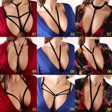 Load image into Gallery viewer, Body Harness Bra For  Women Fetish Chest Bondage Lingerie Erotic Cage Bra Gothic Garter Belt - UK Fashion Market
