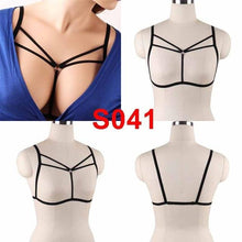 Load image into Gallery viewer, Body Harness Bra For  Women Fetish Chest Bondage Lingerie Erotic Cage Bra Gothic Garter Belt - UK Fashion Market
