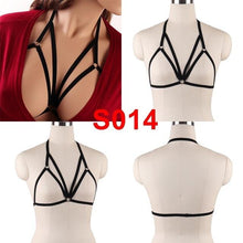 Load image into Gallery viewer, Body Harness Bra For  Women Fetish Chest Bondage Lingerie Erotic Cage Bra Gothic Garter Belt - UK Fashion Market
