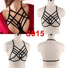 Load image into Gallery viewer, Body Harness Bra For  Women Fetish Chest Bondage Lingerie Erotic Cage Bra Gothic Garter Belt - UK Fashion Market
