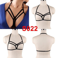 Load image into Gallery viewer, Body Harness Bra For  Women Fetish Chest Bondage Lingerie Erotic Cage Bra Gothic Garter Belt - UK Fashion Market
