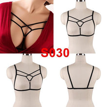 Load image into Gallery viewer, Body Harness Bra For  Women Fetish Chest Bondage Lingerie Erotic Cage Bra Gothic Garter Belt - UK Fashion Market
