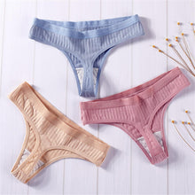 Load image into Gallery viewer, Sexy Lingerie Women's Cotton G-String Thong Panties String Underwear Women Briefs Pants Intimate Ladies Low-Rise Dropshipping - UK Fashion Market
