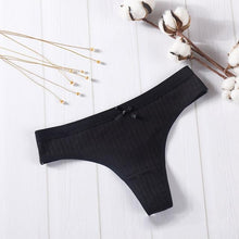 Load image into Gallery viewer, Sexy Lingerie Women's Cotton G-String Thong Panties String Underwear Women Briefs Pants Intimate Ladies Low-Rise Dropshipping - UK Fashion Market

