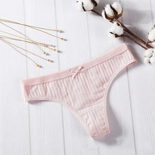 Load image into Gallery viewer, Sexy Lingerie Women's Cotton G-String Thong Panties String Underwear Women Briefs Pants Intimate Ladies Low-Rise Dropshipping - UK Fashion Market

