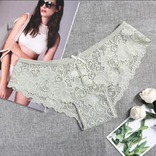 Load image into Gallery viewer, Sexy Lace Panties Women Fashion Cozy Lingerie Tempting Briefs High Quality Women's Underpant Low Waist Intimates Underwear - UK Fashion Market
