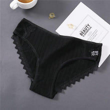 Load image into Gallery viewer, New Sexy Lace Panties For Women Girls Underwear Cotton Panty 2019 Soild Elasticity Comfortable Low-Rise Lingerie Panties M L XL - UK Fashion Market
