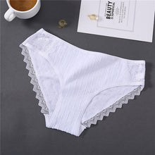 Load image into Gallery viewer, New Sexy Lace Panties For Women Girls Underwear Cotton Panty 2019 Soild Elasticity Comfortable Low-Rise Lingerie Panties M L XL - UK Fashion Market
