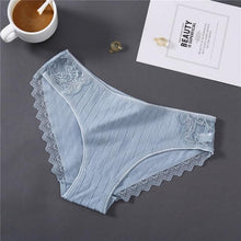 Load image into Gallery viewer, New Sexy Lace Panties For Women Girls Underwear Cotton Panty 2019 Soild Elasticity Comfortable Low-Rise Lingerie Panties M L XL - UK Fashion Market
