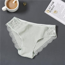 Load image into Gallery viewer, New Sexy Lace Panties For Women Girls Underwear Cotton Panty 2019 Soild Elasticity Comfortable Low-Rise Lingerie Panties M L XL - UK Fashion Market
