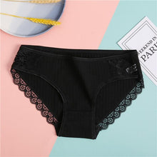 Load image into Gallery viewer, New Sexy Lace Panties For Women Girls Underwear Cotton Panty 2019 Soild Elasticity Comfortable Low-Rise Lingerie Panties M L XL - UK Fashion Market
