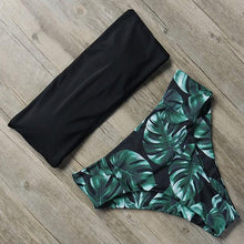 Load image into Gallery viewer, RUUHEE Bandage Bikini Swimwear Women Swimsuit High Waist Bikini Set 2019 Bathing Suit Push Up Maillot De Bain Femme Beachwear - UK Fashion Market
