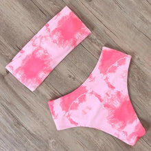 Load image into Gallery viewer, RUUHEE Bandage Bikini Swimwear Women Swimsuit High Waist Bikini Set 2019 Bathing Suit Push Up Maillot De Bain Femme Beachwear - UK Fashion Market
