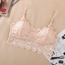 Load image into Gallery viewer, 2020 New Arrival Women Push Up Wireless Lace Bra Top Women Plus Size Bralette Underwear Lingerie Full Cup Hot - UK Fashion Market
