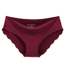Load image into Gallery viewer, High Quality Women's Seamless Panties Solid Ultra-thin Panties Underwear Women's Sexy low-Rise Ruffles Briefs Lingerie 2018 New - UK Fashion Market

