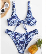 Load image into Gallery viewer, Sunflower Printed Bikini Set Sexy  Swimwear Women 2020 Mujer Push Up Padded Biquini Bathers Bandage Bathing Suit Swimsuit Bikini - UK Fashion Market
