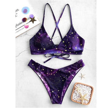 Load image into Gallery viewer, Sunflower Printed Bikini Set Sexy  Swimwear Women 2020 Mujer Push Up Padded Biquini Bathers Bandage Bathing Suit Swimsuit Bikini - UK Fashion Market
