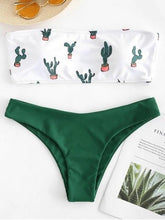 Load image into Gallery viewer, Sunflower Printed Bikini Set Sexy  Swimwear Women 2020 Mujer Push Up Padded Biquini Bathers Bandage Bathing Suit Swimsuit Bikini - UK Fashion Market
