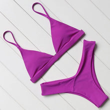 Load image into Gallery viewer, OMKAGI Brand Swimwear Women Swimsuit Sexy Push Up Micro Bikinis Set Swimming Bathing Suit Beachwear Summer Brazilian Bikini 2019 - UK Fashion Market
