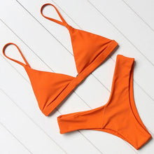 Load image into Gallery viewer, OMKAGI Brand Swimwear Women Swimsuit Sexy Push Up Micro Bikinis Set Swimming Bathing Suit Beachwear Summer Brazilian Bikini 2019 - UK Fashion Market
