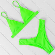 Load image into Gallery viewer, OMKAGI Brand Swimwear Women Swimsuit Sexy Push Up Micro Bikinis Set Swimming Bathing Suit Beachwear Summer Brazilian Bikini 2019 - UK Fashion Market
