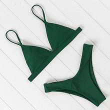 Load image into Gallery viewer, OMKAGI Brand Swimwear Women Swimsuit Sexy Push Up Micro Bikinis Set Swimming Bathing Suit Beachwear Summer Brazilian Bikini 2019 - UK Fashion Market
