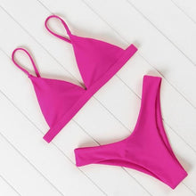Load image into Gallery viewer, OMKAGI Brand Swimwear Women Swimsuit Sexy Push Up Micro Bikinis Set Swimming Bathing Suit Beachwear Summer Brazilian Bikini 2019 - UK Fashion Market
