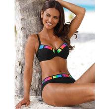 Load image into Gallery viewer, TYAKKVE Sexy 2019 Bikini Set Swimwear Women Print Swimsuit Push Up Polka Dots Bikini Plus Size BathingSuit Beachwear Biquini 3XL - UK Fashion Market
