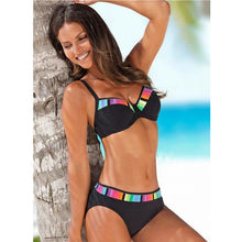 Load image into Gallery viewer, TYAKKVE Sexy 2019 Bikini Set Swimwear Women Print Swimsuit Push Up Polka Dots Bikini Plus Size BathingSuit Beachwear Biquini 3XL - UK Fashion Market
