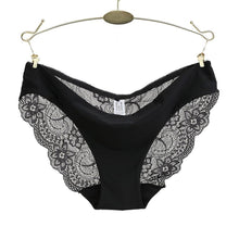 Load image into Gallery viewer, Ladies Underwear Woman Panties Sexy Lace Plus Size Panty Transparent Low-Rise Cotton Briefs Intimates New Hot Sale - UK Fashion Market

