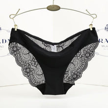 Load image into Gallery viewer, Ladies Underwear Woman Panties Sexy Lace Plus Size Panty Transparent Low-Rise Cotton Briefs Intimates New Hot Sale - UK Fashion Market
