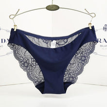 Load image into Gallery viewer, Ladies Underwear Woman Panties Sexy Lace Plus Size Panty Transparent Low-Rise Cotton Briefs Intimates New Hot Sale - UK Fashion Market
