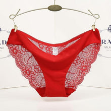 Load image into Gallery viewer, Ladies Underwear Woman Panties Sexy Lace Plus Size Panty Transparent Low-Rise Cotton Briefs Intimates New Hot Sale - UK Fashion Market
