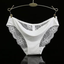 Load image into Gallery viewer, Ladies Underwear Woman Panties Sexy Lace Plus Size Panty Transparent Low-Rise Cotton Briefs Intimates New Hot Sale - UK Fashion Market
