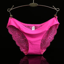 Load image into Gallery viewer, Ladies Underwear Woman Panties Sexy Lace Plus Size Panty Transparent Low-Rise Cotton Briefs Intimates New Hot Sale - UK Fashion Market
