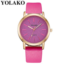 Load image into Gallery viewer, Luxury Brand Leather Quartz Women's Watch Ladies Fashion Watch Women Wristwatch Clock relogio feminino hours reloj mujer saati - UK Fashion Market
