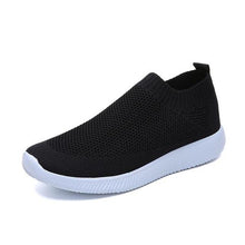 Load image into Gallery viewer, Women shoes 2020 new knitted slip on flat shoes woman tenis feminino casual mesh walking footwear sneakers women vulcanize shoes - UK Fashion Market
