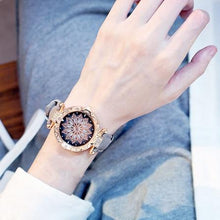 Load image into Gallery viewer, Women Watches Set Starry Sky Ladies Bracelet Watch Casual Leather Sports Quartz Wristwatch Clock Relogio Feminino - UK Fashion Market
